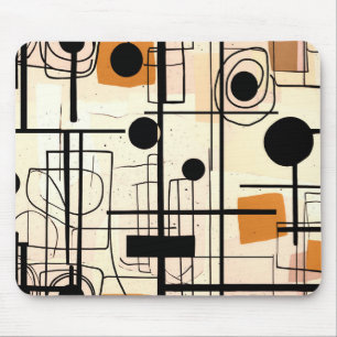 Tapis De Souris Design abstrait moderne, lignes dynamiques Lancer
