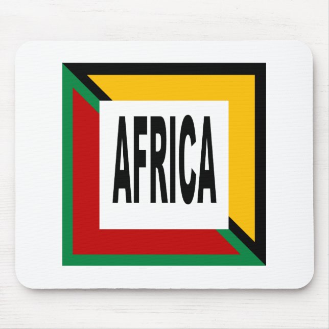 Tapis de souris  DESIGN  AFRICA (Devant)