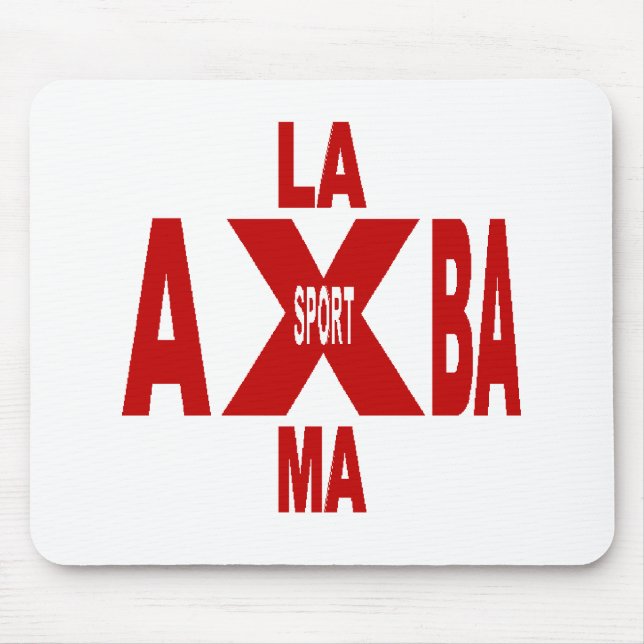 Tapis de souris  DESIGN  ALABAMA SPORT (Devant)