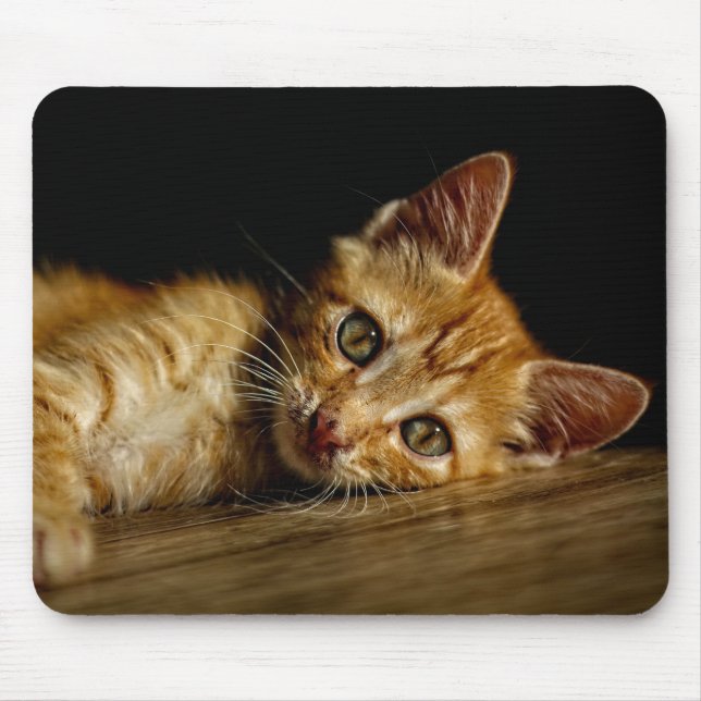 Tapis De Souris Design - Cute chaton (Devant)