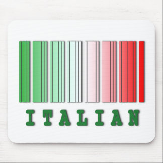 Tapis De Souris design de code barre italien