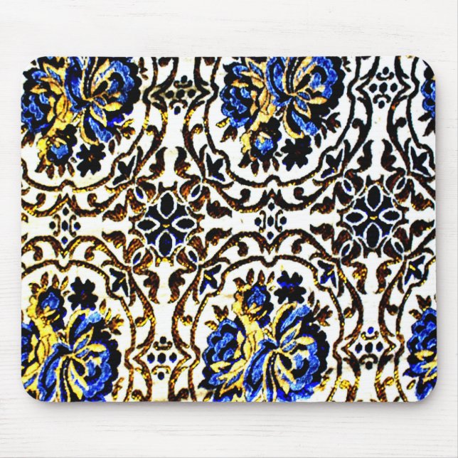 Tapis De Souris Design de couverture de lit afghan (Devant)