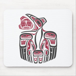 Tapis De Souris Design de Haida Raven