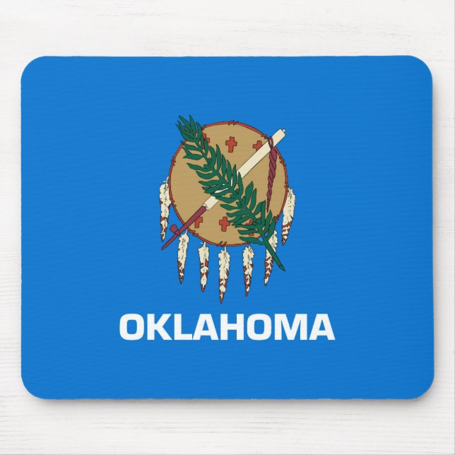 Tapis De Souris Design de l'Oklahoma State (Devant)