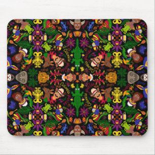 Tapis De Souris Design exotique, magique et charmant Colombie moti
