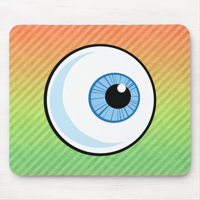 Tapis De Souris Design Eyeball (Devant)