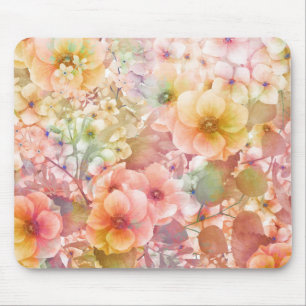 Tapis De Souris Design Floral d'été