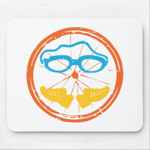 Tapis De Souris Design fun Triathlon