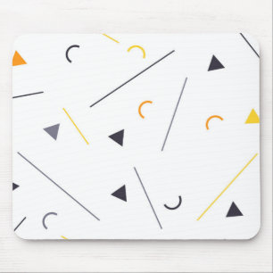 Tapis De Souris Design géométrique urbain, coloré, simple, tend
