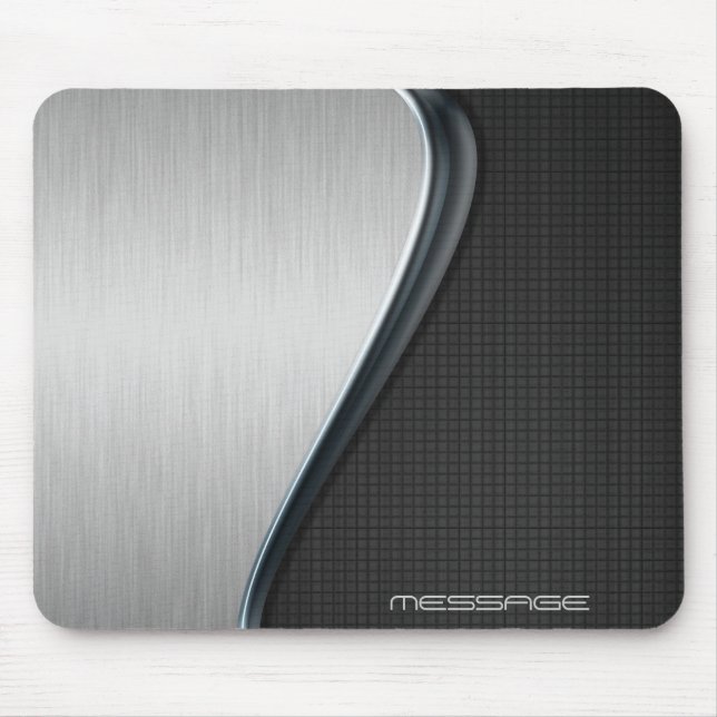 Tapis De Souris Design métallique personnalisé 1 mousepads (Devant)