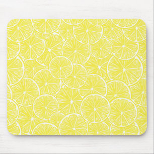 Tapis De Souris Design motif de tranches de citron
