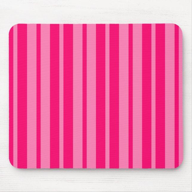 Tapis De Souris Design Motif léger et rose chaud (Devant)