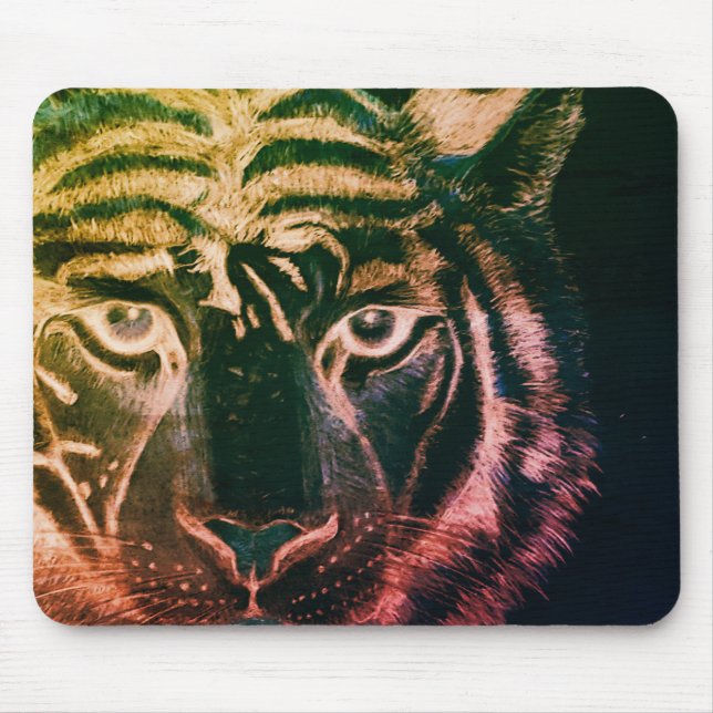Tapis De Souris Design Tiger (Devant)