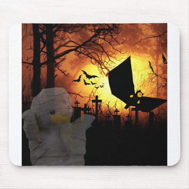 Tapis De Souris Design unique pour Halloween (Devant)