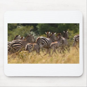 Tapis De Souris Design Your Own Beautiful zebra migration Mara