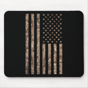 Tapis De Souris Désir camouflage drapeau américain militaire 4 jui