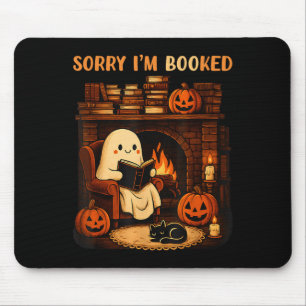 Tapis De Souris Désolé je suis réservé Ghost Lading Book Lover Sch