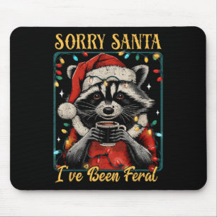 Tapis De Souris Désolé Père Noël J'ai été férié Noël Recc