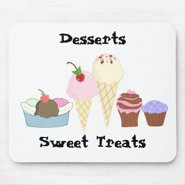Tapis De Souris Desserts et friandises (Devant)