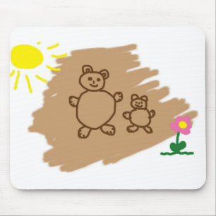 Tapis De Souris Dessin des enfants