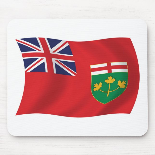 Tapis De Souris Dessous de souris Drapeau de l'Ontario (Devant)