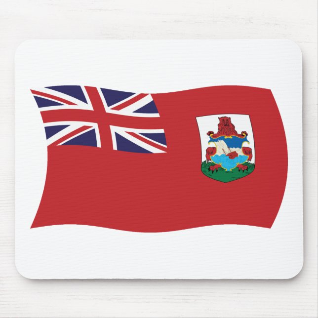 Tapis De Souris Dessous de souris Drapeau des Bermudes (Devant)