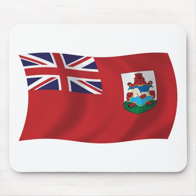 Tapis De Souris Dessous de souris Drapeau des Bermudes (Devant)