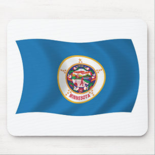Tapis De Souris Dessous de souris Drapeau du Minnesota