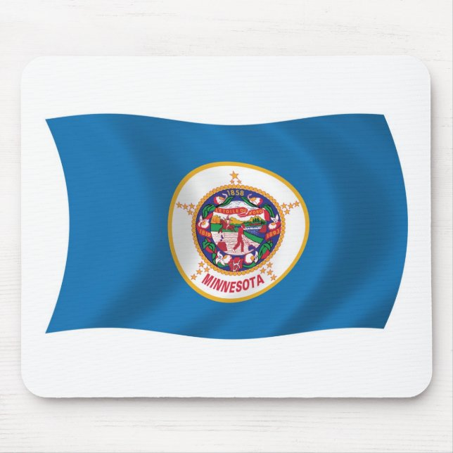 Tapis De Souris Dessous de souris Drapeau du Minnesota (Devant)