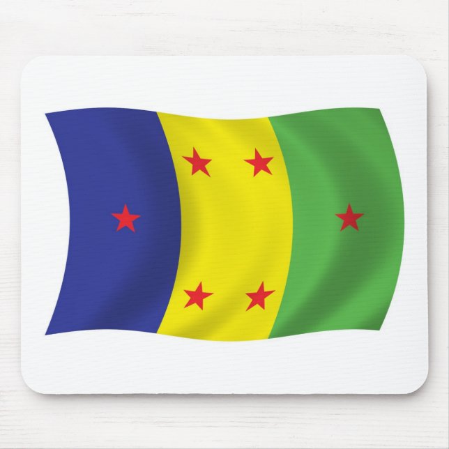 Tapis De Souris Dessous de souris Drapeau du peuple Ogoni (Devant)