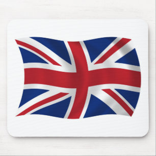 Tapis De Souris Dessous de souris Drapeau du Royaume-Uni