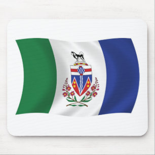 Tapis De Souris Dessous de souris Drapeau du Yukon