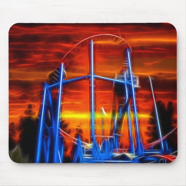 Tapis De Souris Dessous de verre au coucher du soleil (Devant)