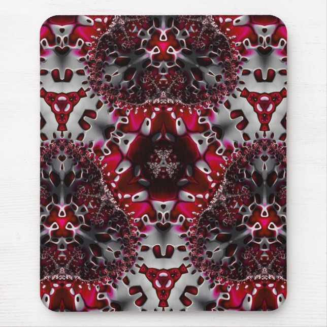 Tapis De Souris Dessous de verre Trippy d'art de fractale (Devant)