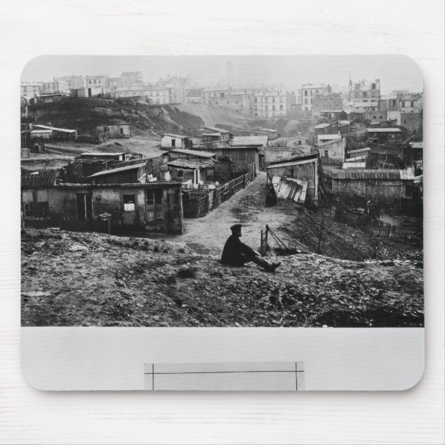 Tapis De Souris Dessus de rue Champlain Paris, 1858-78 (Devant)