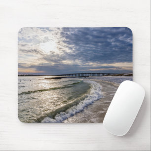 Tapis De Souris Destin Florida Soirée Vagues Mousepad