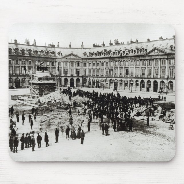 Tapis De Souris Destruction de la colonne de Vendome (Devant)