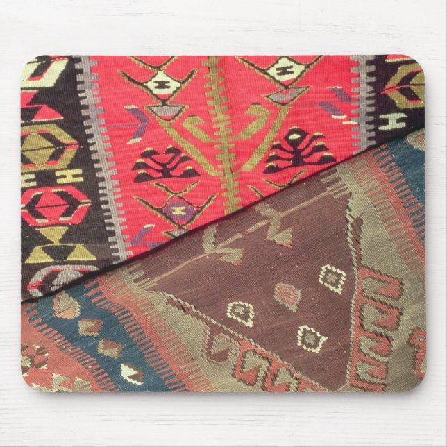 Tapis De Souris Détail de deux couvertures de prière (Devant)