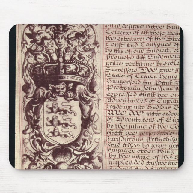 Tapis De Souris Détail de la marge de main gauche (Devant)