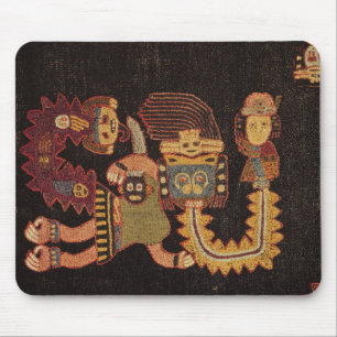 Tapis De Souris Détail de tissu d'enterrement, tribu de Paracas