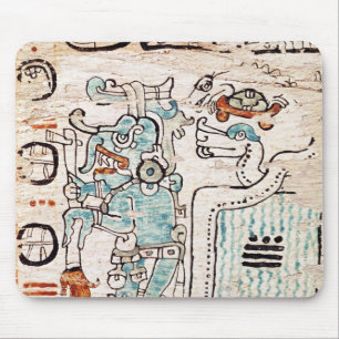 Tapis De Souris Détail d'un codex maya