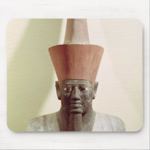 Tapis De Souris Détail d'une statue de Mentuhotep II