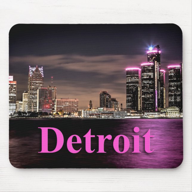Tapis De Souris Detroit Mousepad (Devant)