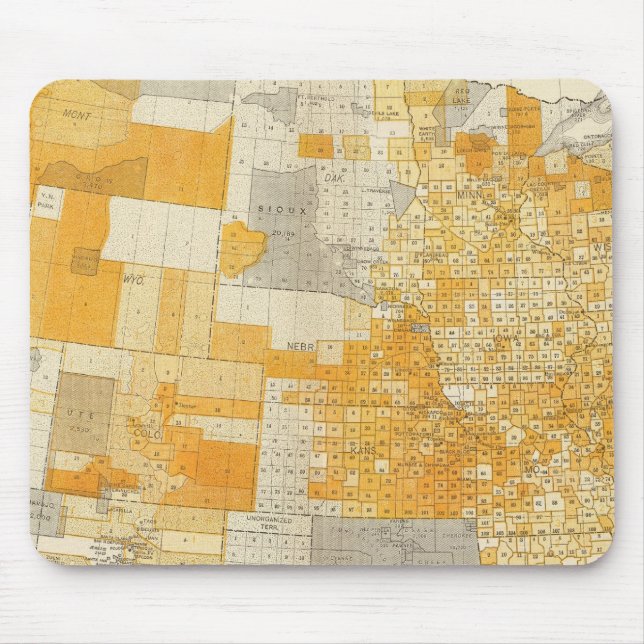 Tapis De Souris dette des pays par habitant (Devant)