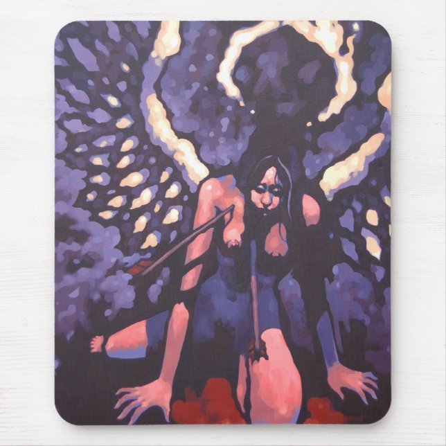 Tapis De Souris Deux au coffre - aiguillon (Devant)