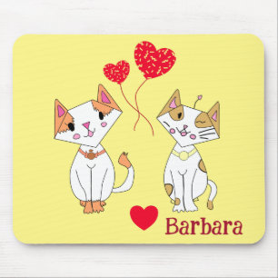 Tapis De Souris Deux chats