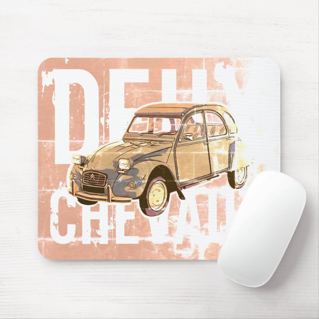 Tapis De Souris Deux Chevaux (Avec souris)