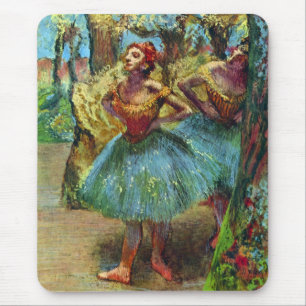 Tapis De Souris Deux danseurs d'Edgar Degas, Ballet Art Vintage