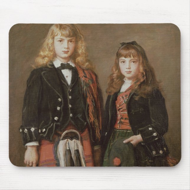 Tapis De Souris Deux enfants (Devant)