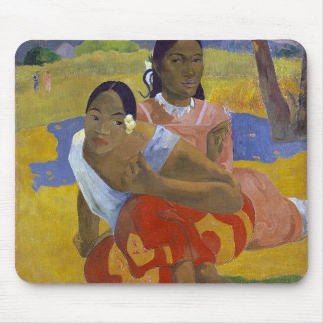 Tapis De Souris Deux femmes tahitiennes, Gauguin (Devant)